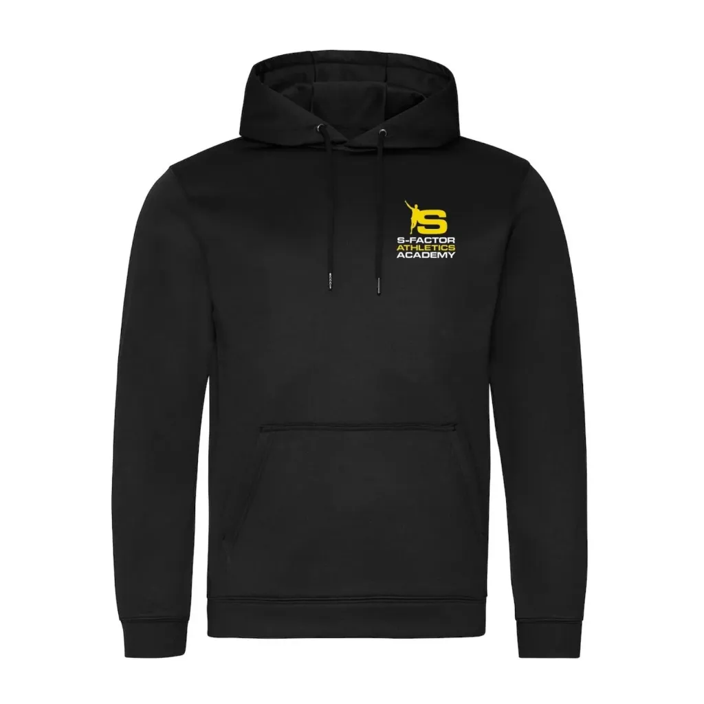 Sports Polyester Hoodie (S-Factor) (S)